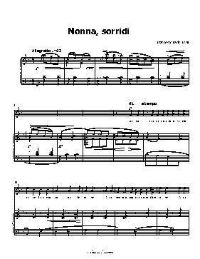 Nonna,sorridi, by F. P. Tosti