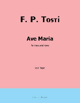 Ave Maria, by F. P. Tosti