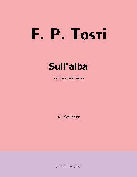 Sullalba, by F. P. Tosti