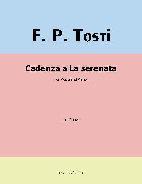 Cadenza a La serenata, by F. P. Tosti
