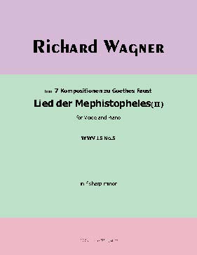 Lied des Mephistopheles(II), by R. Wagner