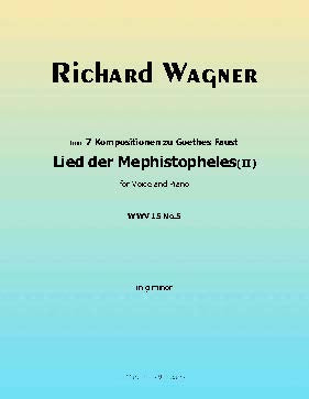 Lied des Mephistopheles(II), by R. Wagner