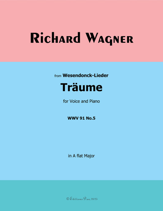 Träume, by R. Wagner