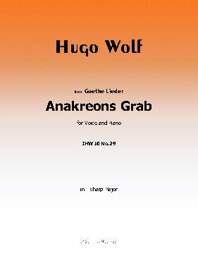 Anakreons Grab, by H. Wolf