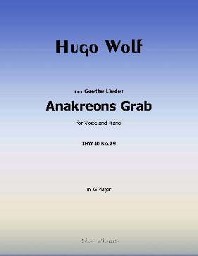 Anakreons Grab, by H. Wolf