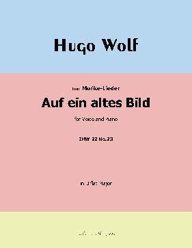 Auf ein altes Bild, by H. Wolf