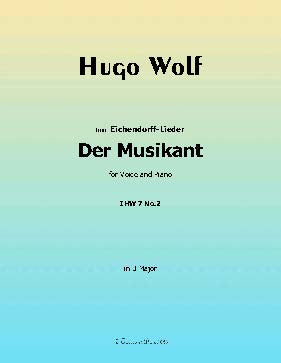 Der Musikant, by H. Wolf