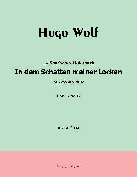 In dem Schatten meiner Locken, by H. Wolf