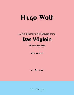 Das Voglein, by H. Wolf