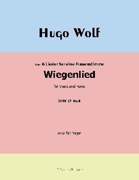 Wiegenlied, by H. Wolf