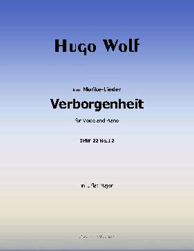 Verborgenheit, by H. Wolf