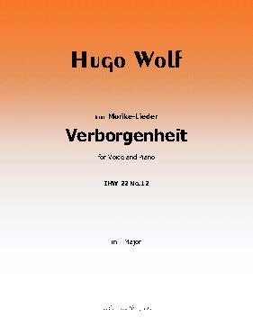 Verborgenheit, by H. Wolf