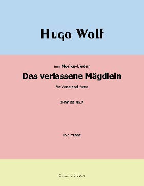 Das verlassene Magdlein, by H. Wolf