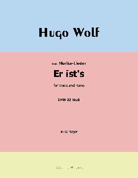 Er ists, by H. Wolf