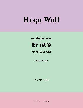 Er ists, by H. Wolf