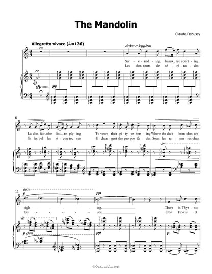 The Mandolin,by Debussy