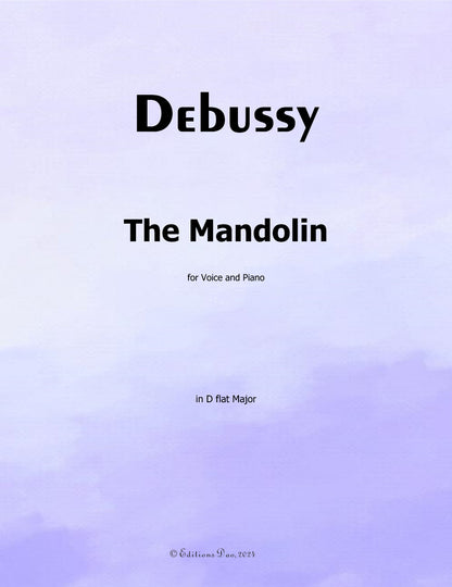 The Mandolin,by Debussy