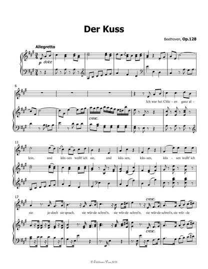 Der Kuss,by Beethoven