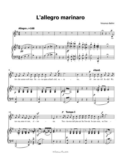 L'allegro marinaro, by V. Bellini