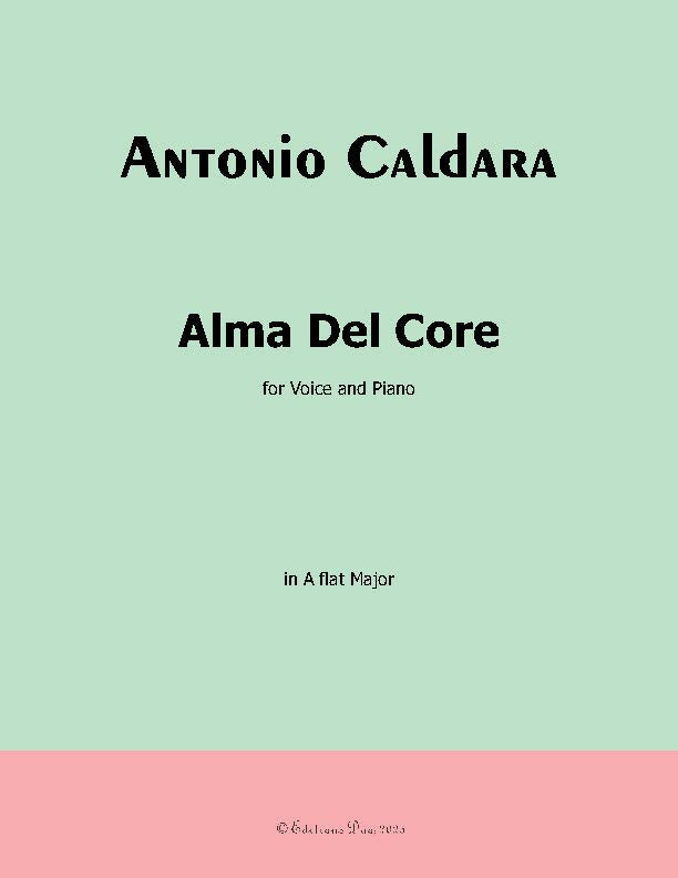Alma Del Core, by Antonio Caldara