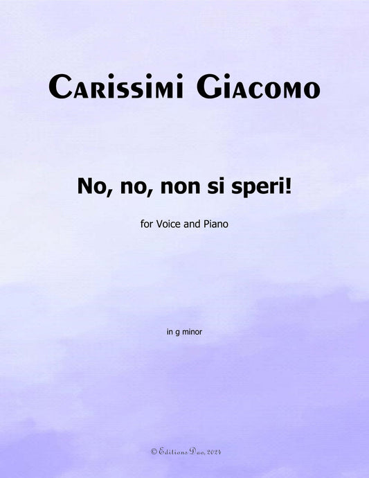 No,no,non si speri,by Carissimi