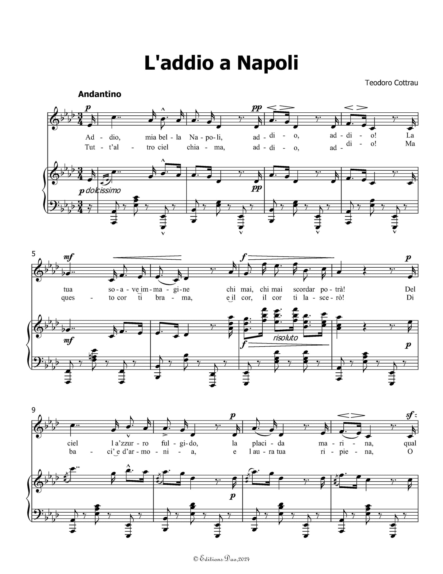 Laddio a Napoli, by T. Cottrau