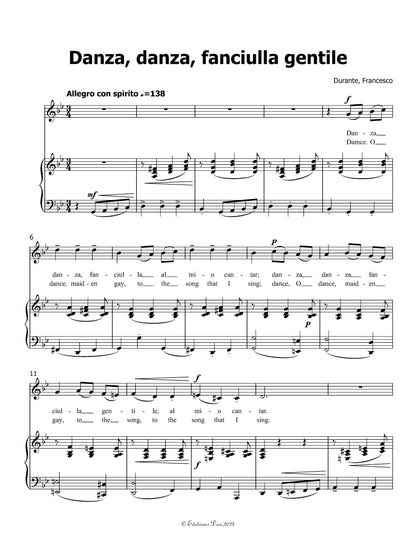 Danza,danza,fanciulla gentile, by F. Durante