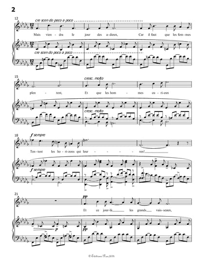 Les Berceaux, by G. Fauré