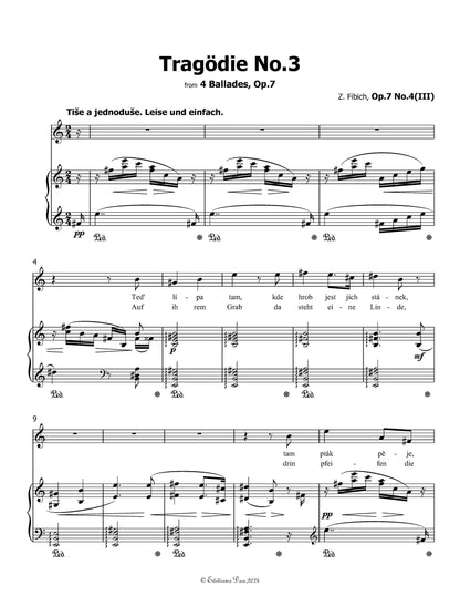 Tragödie No.3, by Fibich