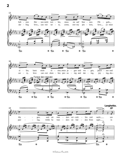 Um Mitternacht, by R. Franz