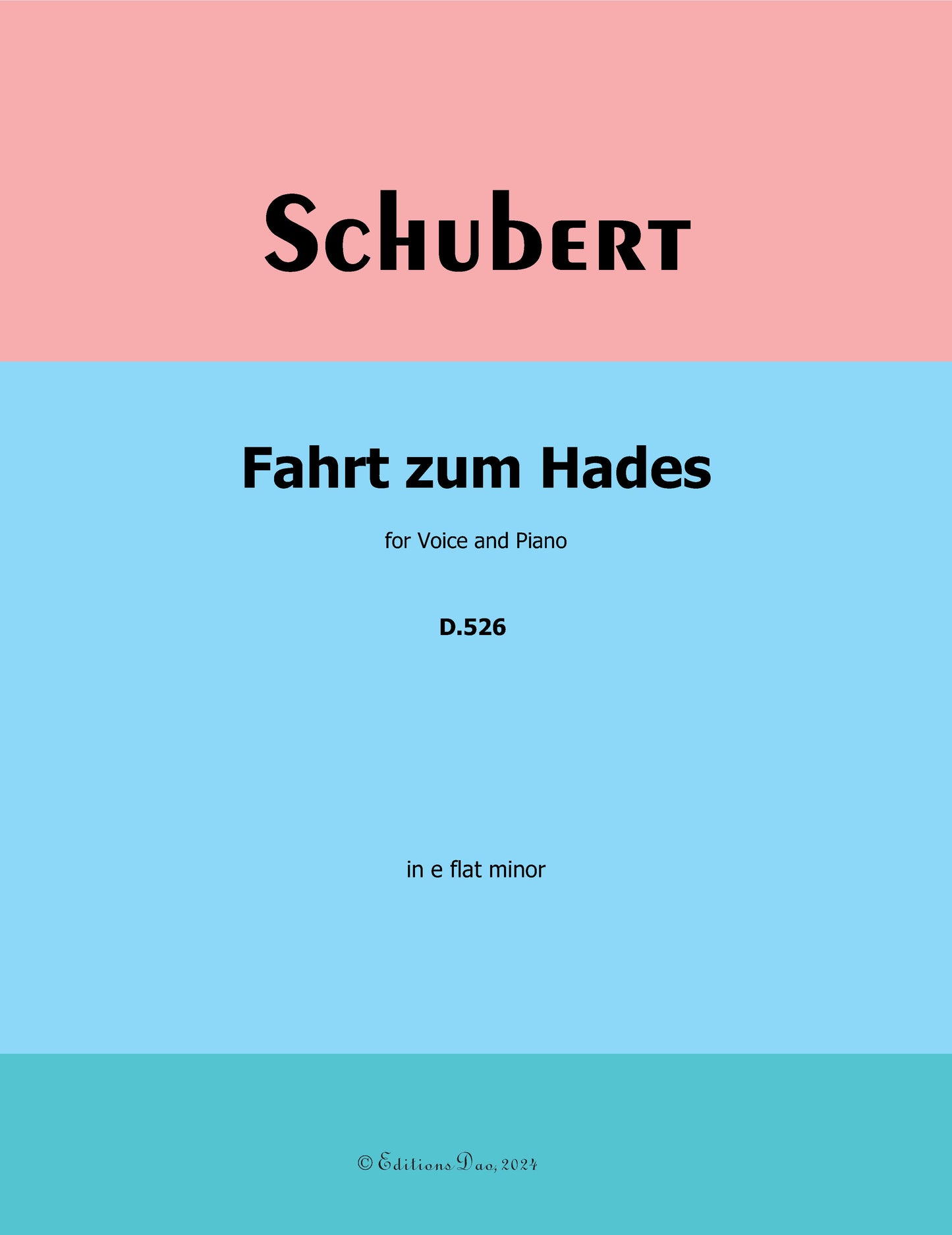 Fahrt zum Hades, by Schubert