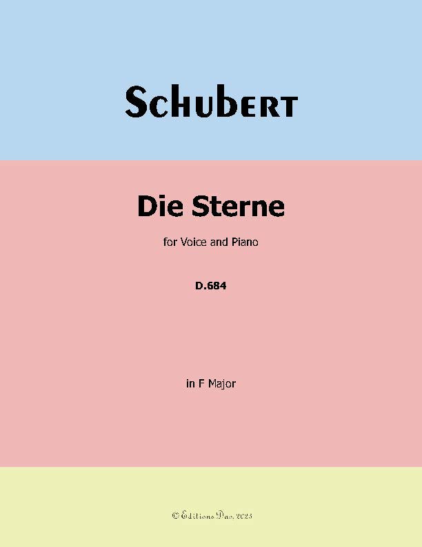 Die Sterne, by Schubert