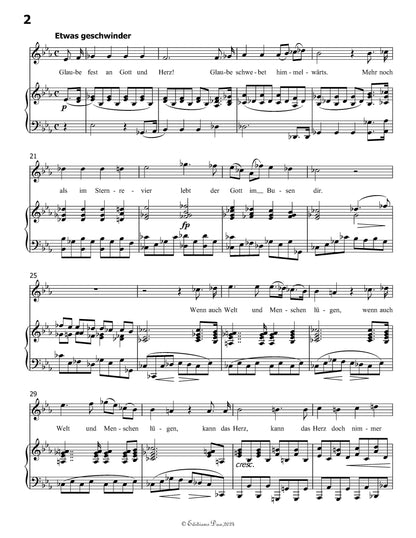Glaube,Hoffnung und Liebe, by Schubert