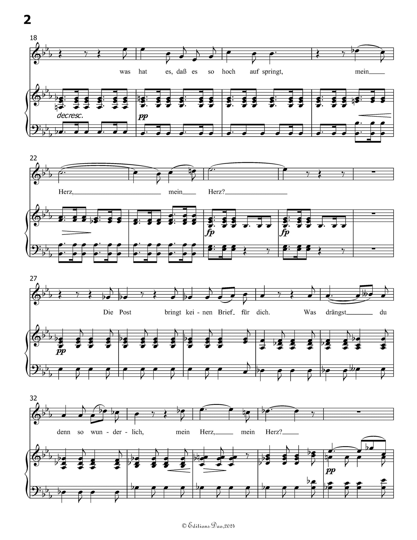 Die Post, by Schubert
