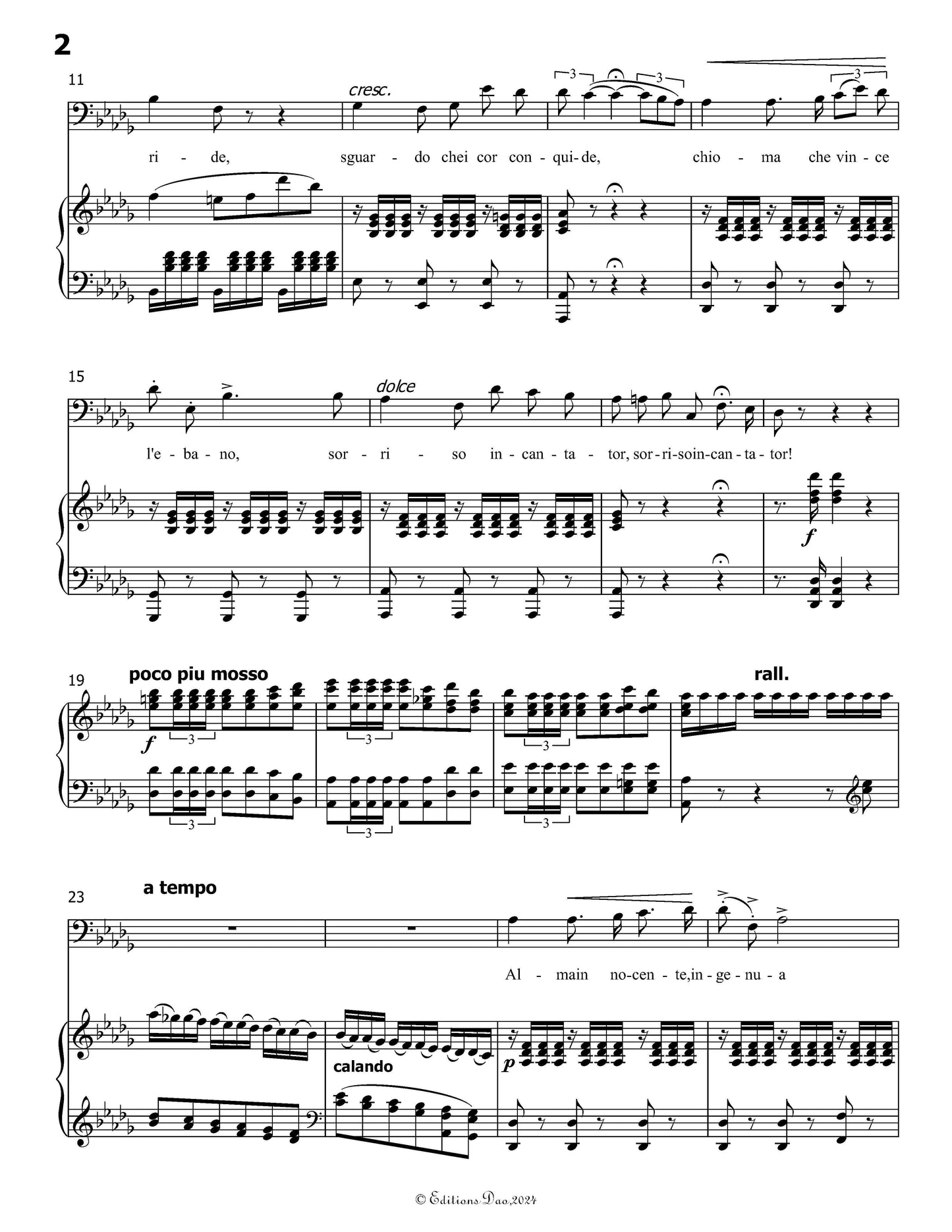 Bella siccome un angelo, by Donizetti