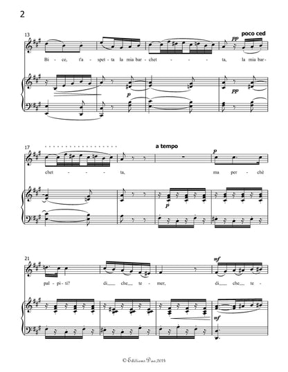 Sull'onda tremola, by Donizetti