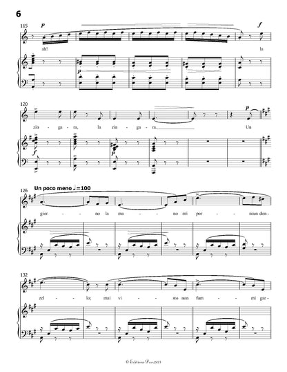 La Zingara, by Donizetti