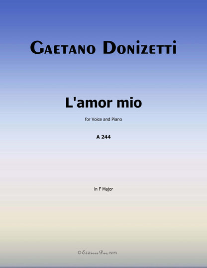 L'amor mio, by Donizetti