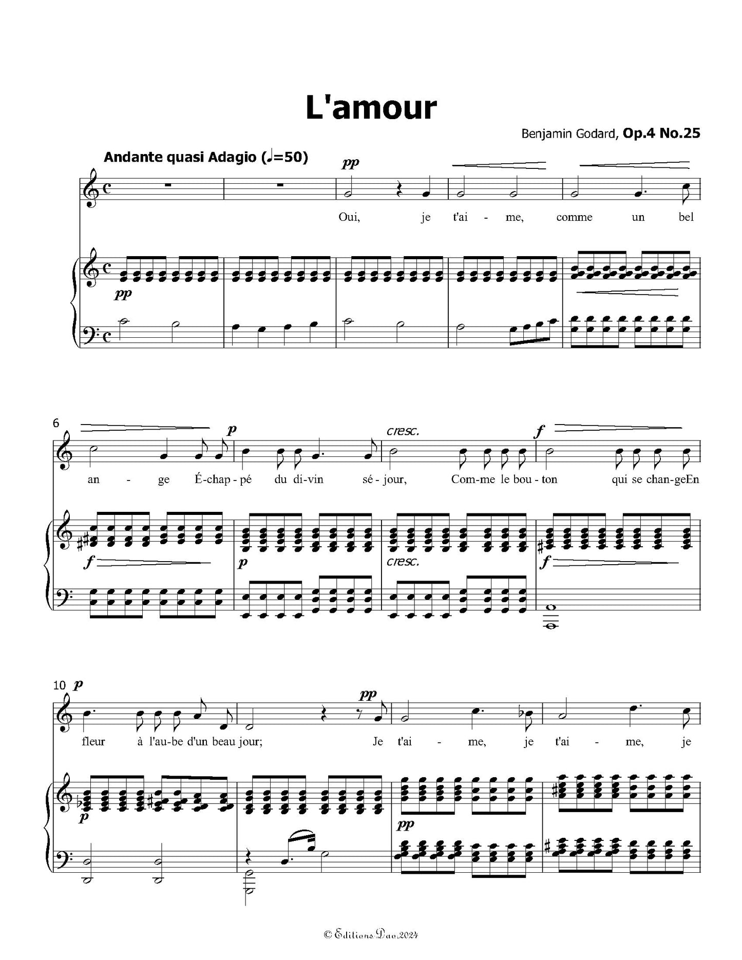 L'amour, by B. Godard