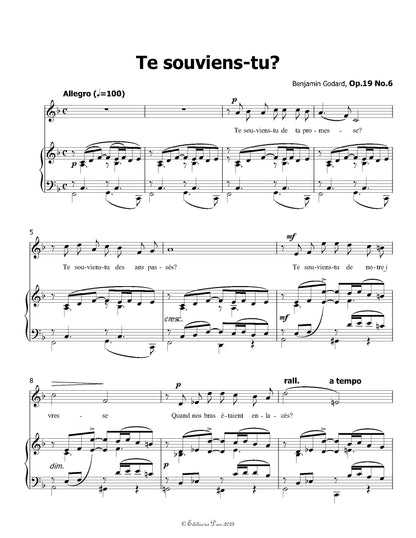 Te souviens-tu, by B. Godard