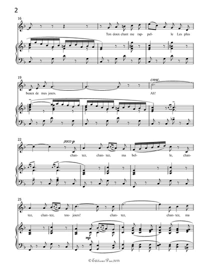 Sérénade, by Gounod