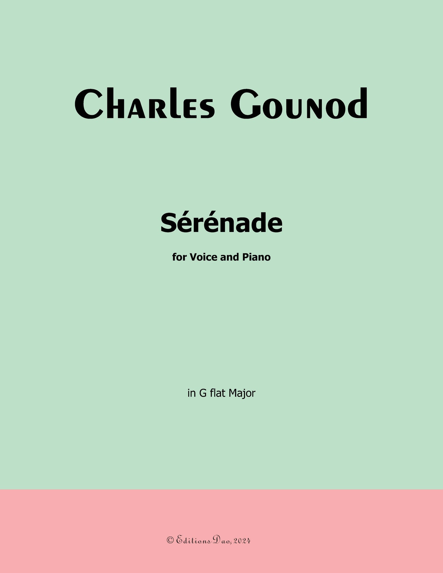 Sérénade, by Gounod