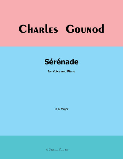 Sérénade, by Gounod