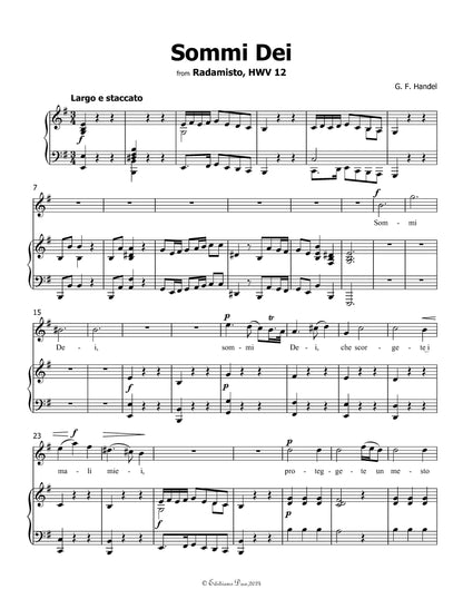 Sommi Dei, by Handel