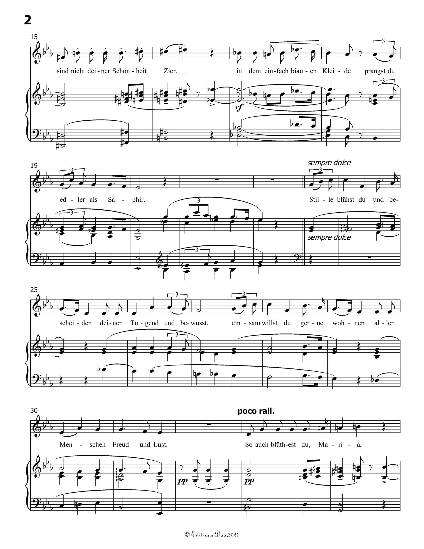 Das veilchen, by Liszt