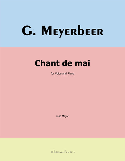 Chant de mai, by Meyerbeer