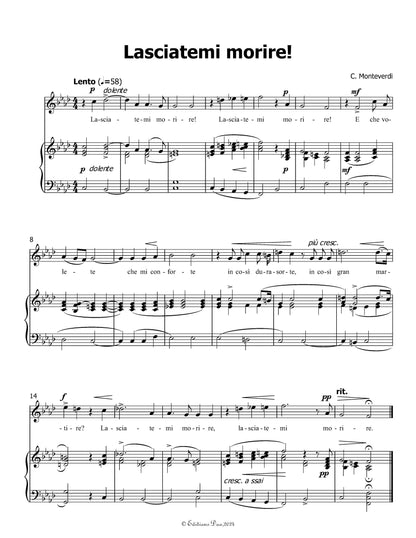 Lasciatemi morire!, by C. Monteverdi