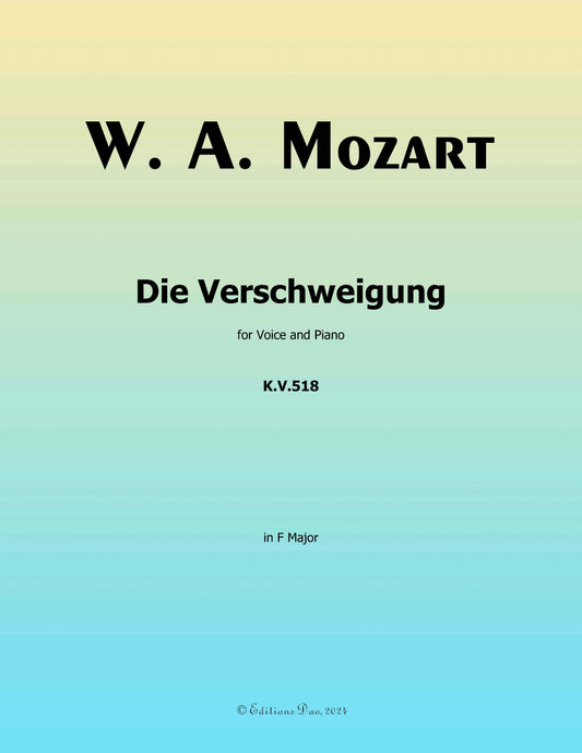 Die verschweigung, by W. A. Mozart