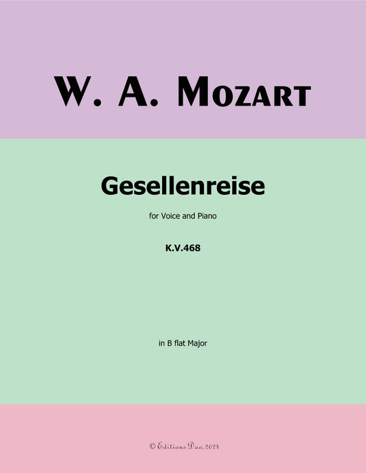 Gesellenreise, by W. A. Mozart