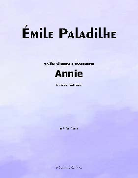 Annie, by Paladilhe